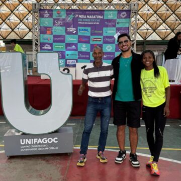 UNIFAGOC apoia 3ª Meia Maratona de Ubá, que destinou recursos ao Núcleo do Câncer