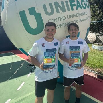 Aluno do UNIFAGOC conquista 3º lugar no Torneio Regional de Peteca em Astolfo Dutra