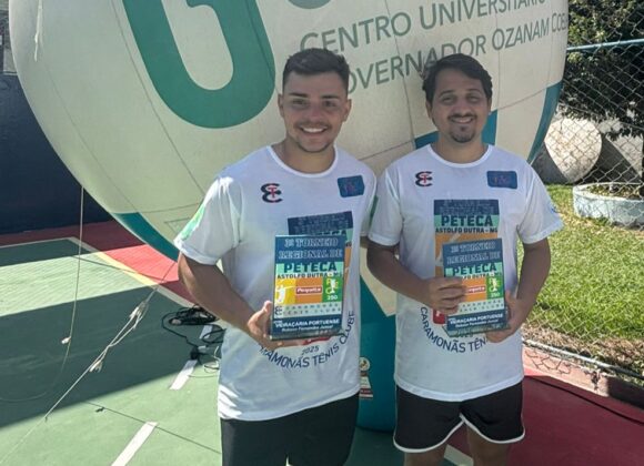 Aluno do UNIFAGOC conquista 3º lugar no Torneio Regional de Peteca em Astolfo Dutra