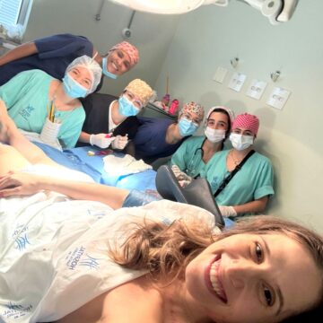 Do jaleco à maternidade: aluna de Medicina vive parto inesquecível com equipe do UNIFAGOC