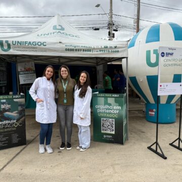 Alunos de Nutrição do UNIFAGOC integram programação da SIPAT da Itatiaia
