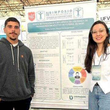 Aluno da Educação Física UNIFAGOC apresenta trabalho em Simpósio internacional na UFV
