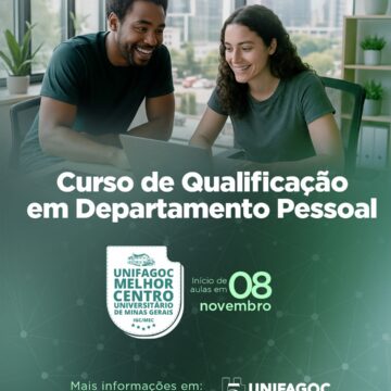 UNIFAGOC abre inscrições para Curso de Qualificação em Departamento Pessoal