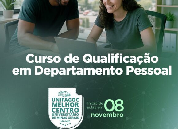 UNIFAGOC abre inscrições para Curso de Qualificação em Departamento Pessoal