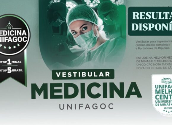Medicina UNIFAGOC divulga resultado do processo seletivo para ingresso em 2025.2 II