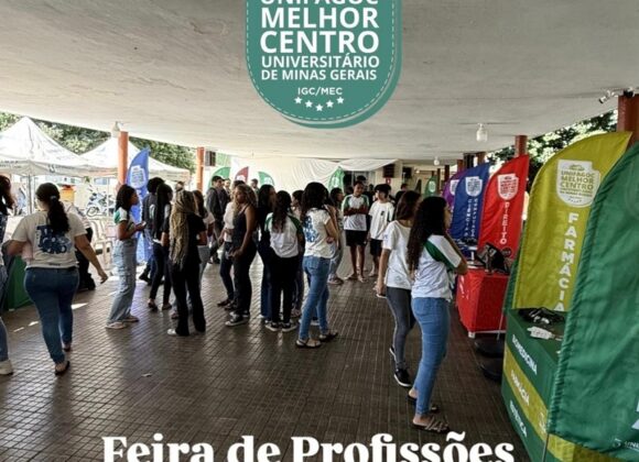 UNIFAGOC participa da Feira de Profissões do Colégio Raul Soares, em Ubá