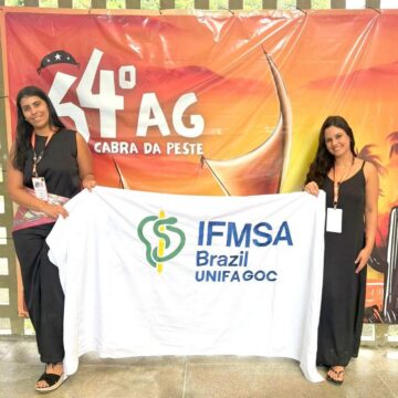 Alunas da Medicina UNIFAGOC participam da 64ª Assembleia Geral da IFMSA Brazil em Fortaleza-CE