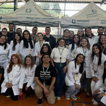 UNIFAGOC participa da 5ª Feira de Profissões do Colégio Nossa Senhora do Carmo
