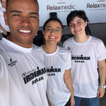 Alunos de Fisioterapia do UNIFAGOC participam da 10ª edição do IRONMAN 70.3 Rio de Janeiro