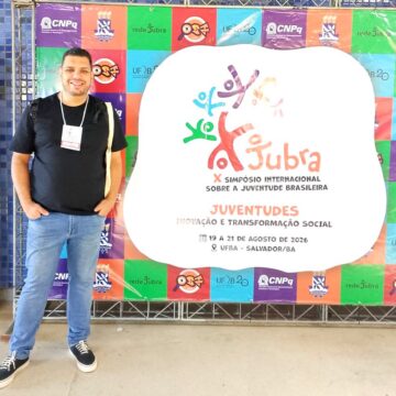 Professor e aluna da Pedagogia UNIFAGOC têm trabalho aprovado e apresentado no X Simpósio Internacional sobre Juventude