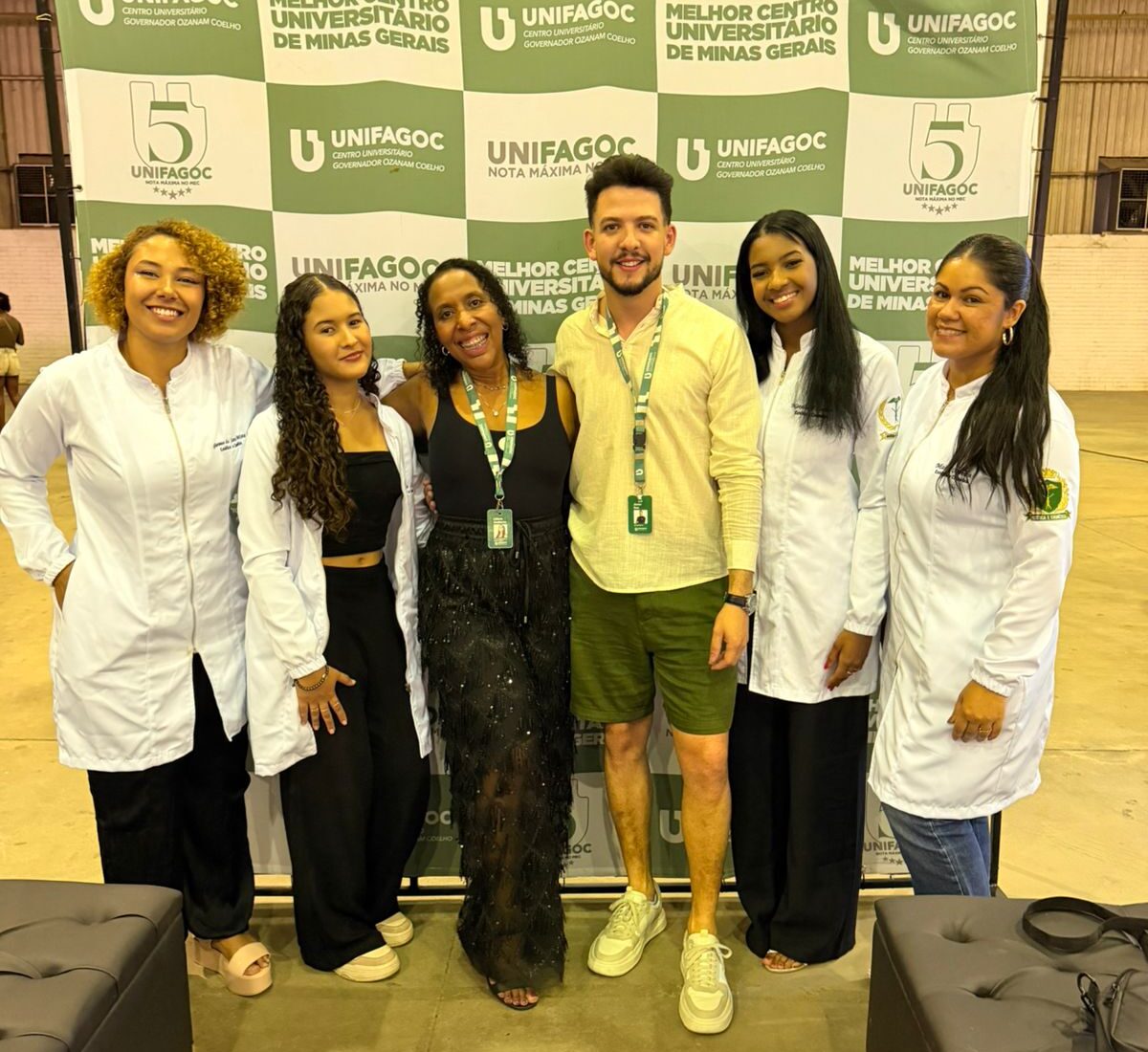 UNIFAGOC participa do Encontro de Pagodeiros 2026 com estande e atividades do curso de Estética e Cosmética