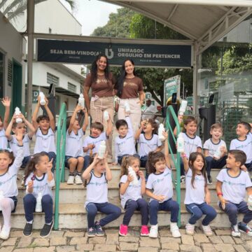 UNIFAGOC recebe alunos da escola Losango para o Tour Kids