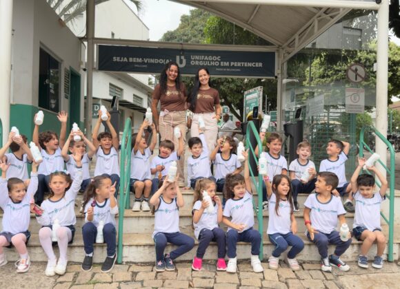 UNIFAGOC recebe alunos da escola Losango para o Tour Kids