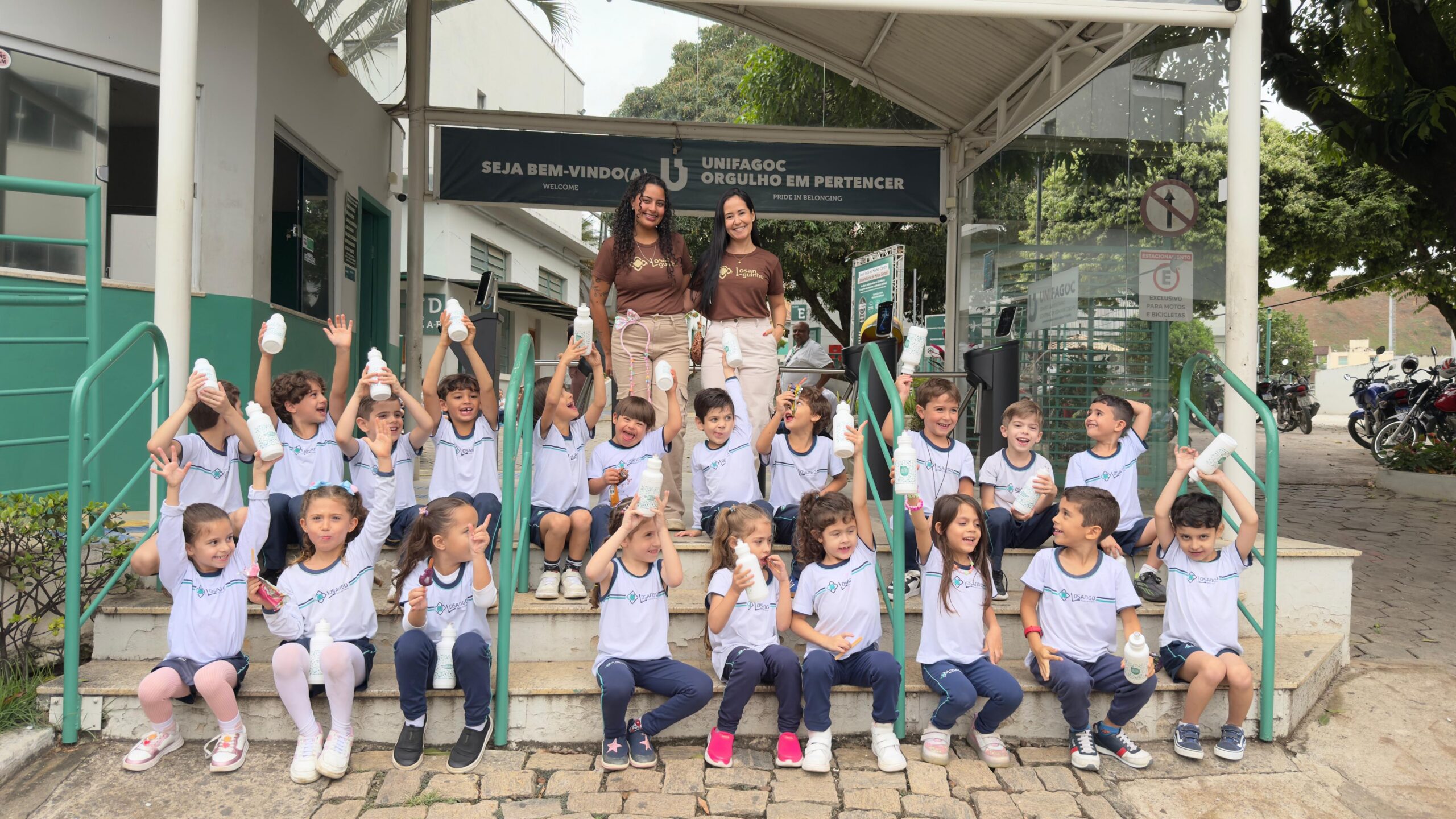 UNIFAGOC recebe alunos da escola Losango para o Tour Kids