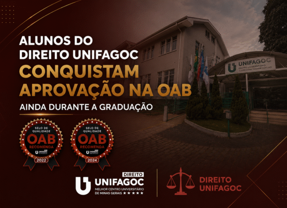 Alunos do Direito UNIFAGOC conquistam aprovação na OAB ainda durante a graduação