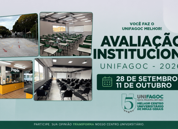Avaliação Institucional UNIFAGOC 2026-2: pesquisa acontece de 28 de setembro a 11 de outubro