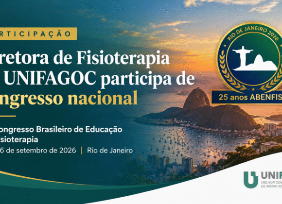 Diretora da Fisioterapia UNIFAGOC participa de Congresso nacional sobre educação na área