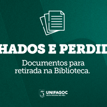 Documentos perdidos estão disponíveis para retirada na Biblioteca Antônio Olinto