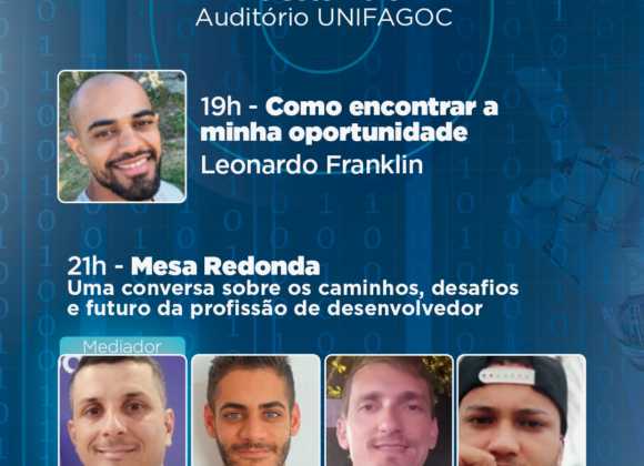 UNIFAGOC celebra o Dia do Programador com palestras e mesa-redonda sobre carreira e tendências da área