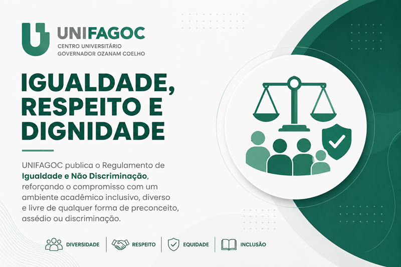 UNIFAGOC publica Regulamento de Igualdade e Não Discriminação