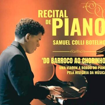 UNIFAGOC patrocina recital inesquecível do pianista ubaense Samuel Colli Botelho