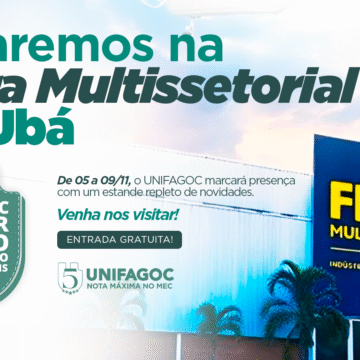UNIFAGOC terá programação especial, serviços exclusivos e atrações próprias na Feira Multissetorial de Ubá