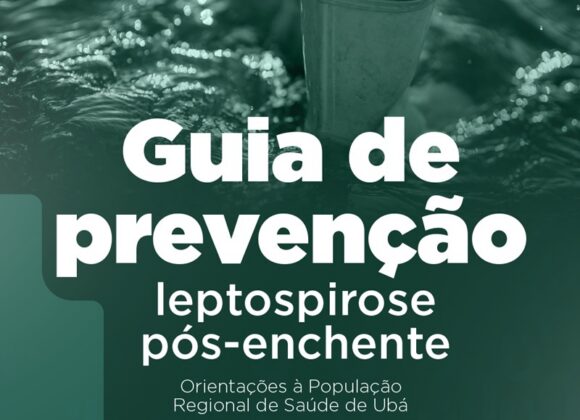 Estudantes de Medicina do UNIFAGOC elaboram Guia de Prevenção à Leptospirose para a população de Ubá
