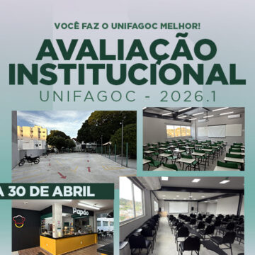 Avaliação Institucional UNIFAGOC 2026-1: pesquisa começa no próximo dia 15 de abril