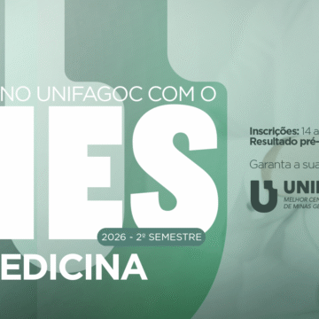 Inscrições para o FIES 2026.2 são prorrogadas até domingo (19): UNIFAGOC oferece vagas para o curso de Medicina