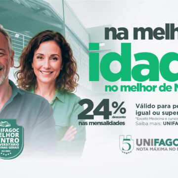 Desconto Melhor Idade 2025.2: UNIFAGOC incentiva educação de qualidade para alunos 50+