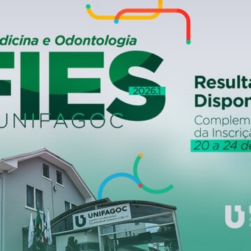 Resultado do FIES 2026-1 já está disponível; UNIFAGOC oferece vagas para os cursos de Medicina e Odontologia