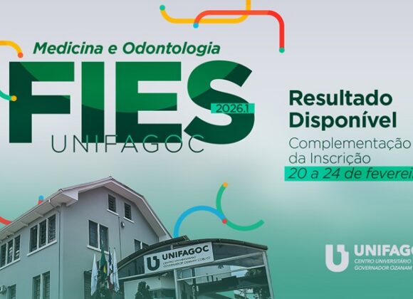 Resultado do FIES 2026-1 já está disponível; UNIFAGOC oferece vagas para os cursos de Medicina e Odontologia