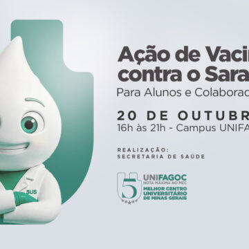 Secretaria de Saúde realiza ação de vacinação contra o sarampo no campus do UNIFAGOC