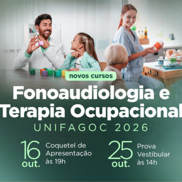 UNIFAGOC lança cursos de Fonoaudiologia e Terapia Ocupacional e amplia seu protagonismo na saúde