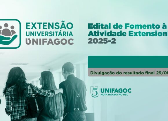 UNIFAGOC divulga resultado final do edital para fomento a projetos de extensão e curricularização da extensão 2025-2
