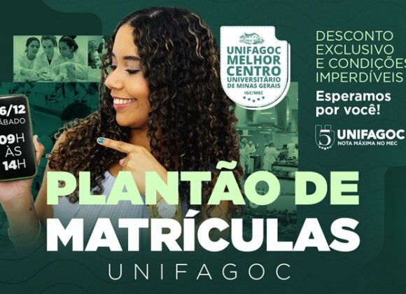 UNIFAGOC realiza plantão de matrículas neste sábado (06)