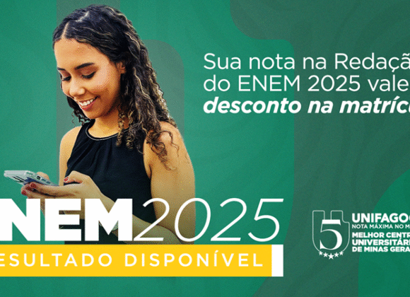 Enem 2025: resultado já está disponível e garante até 100% de desconto na matrícula no UNIFAGOC