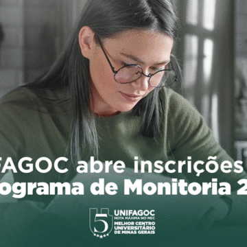 Administração e Ciências Contábeis UNIFAGOC divulgam edital do Programa de Monitoria 2026