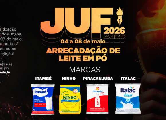 Comissão Organizadora do JUF 2026 anuncia arrecadação de leite em pó como ação social da 7ª edição do evento