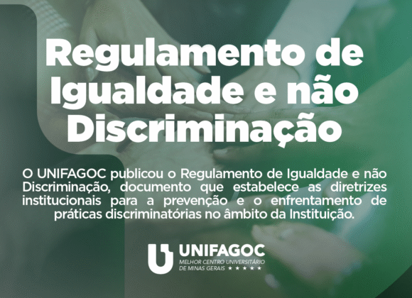 UNIFAGOC publica Regulamento de Igualdade e Não Discriminação