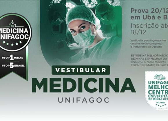 Medicina UNIFAGOC abre processo seletivo para ingresso em 2025-2-II