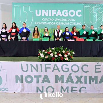 UNIFAGOC celebra Colação de Grau dos formandos do 2º semestre de 2025