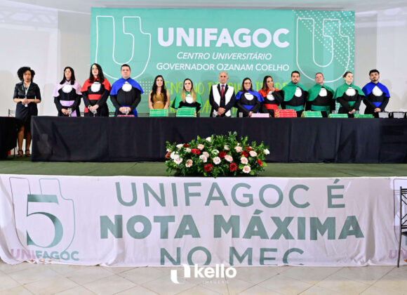 UNIFAGOC celebra Colação de Grau dos formandos do 2º semestre de 2025