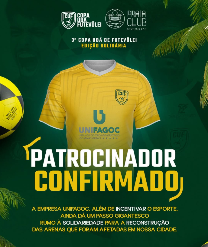 UNIFAGOC reforça incentivo ao esporte e patrocina mais uma edição da Copa Ubá de Futevôlei