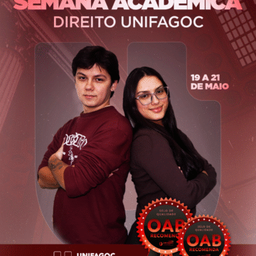 Semana Acadêmica do Direito UNIFAGOC 2026 debate tendências e desafios da carreira jurídica