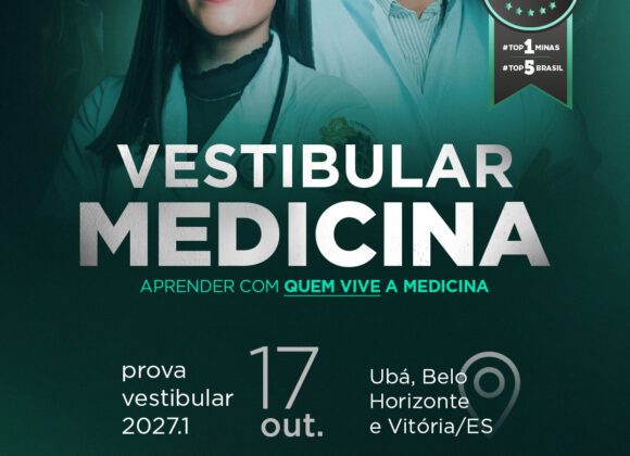 Confira o resultado oficial do Vestibular de Medicina UNIFAGOC 2027-1; estude na TOP 1 Minas e TOP 5 Brasil