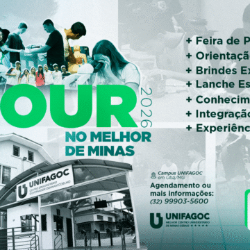 TOUR UNIFAGOC 2026: Instituição divulga datas e abre inscrições para tradicional visita ao campus