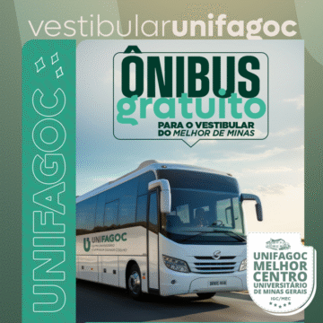 Prova Presencial do Vestibular UNIFAGOC 2027-1 ocorre neste sábado (24); Instituição disponibiliza ônibus gratuitos para candidatos de Ubá e Região