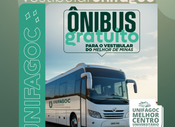 Prova Presencial do Vestibular UNIFAGOC 2027-1 ocorre neste sábado (24); Instituição disponibiliza ônibus gratuitos para candidatos de Ubá e Região